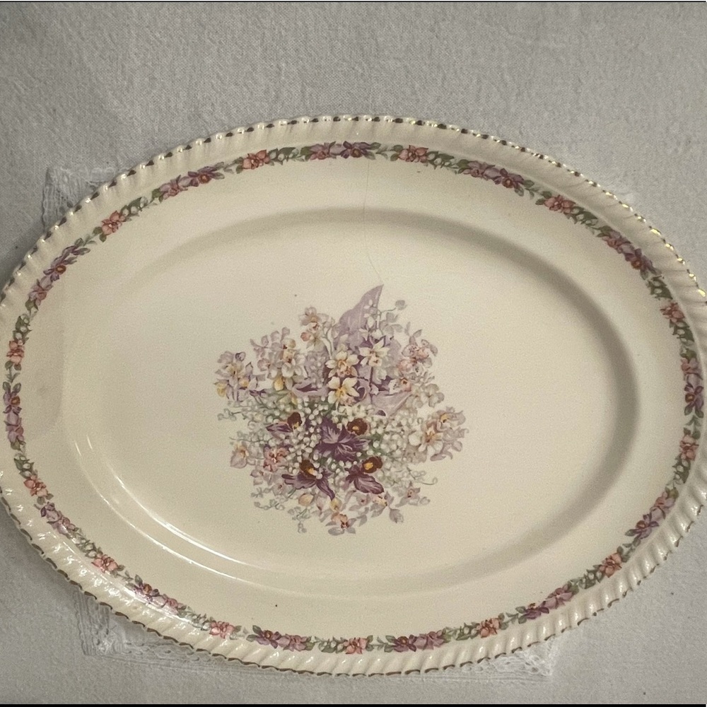Johnson bros vintage serving platter